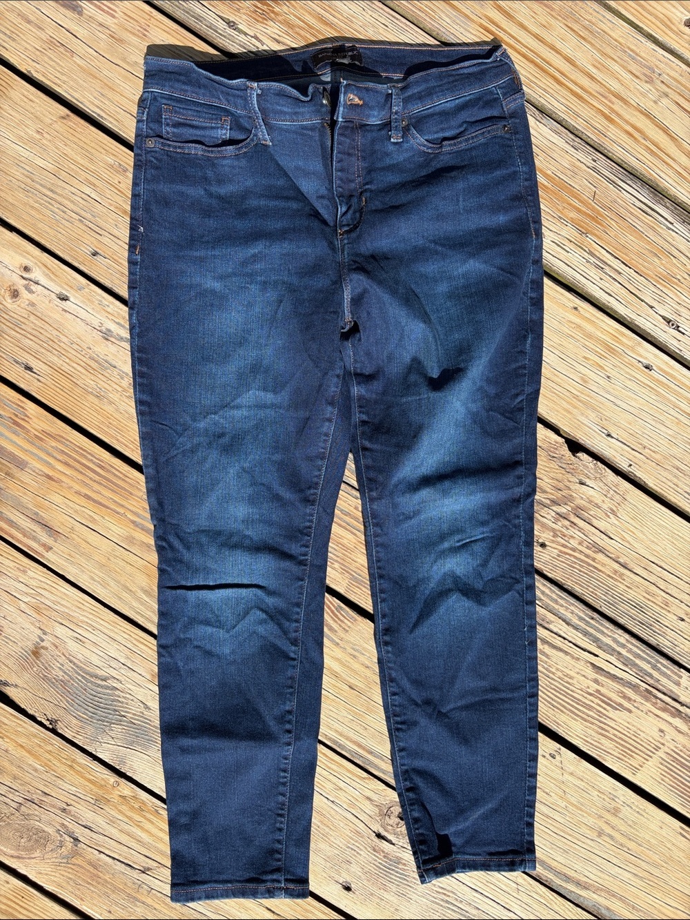 Banana Republic Factory Dark Indigo Skinny Jeans 31/12